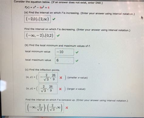 Solved Consider The Equation Below If An Answer Does Not Chegg