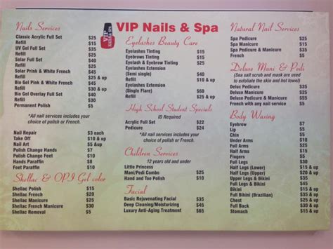 Vip Nails And Spa Inc Opening Hours 50 Lacoste Blvd Brampton On