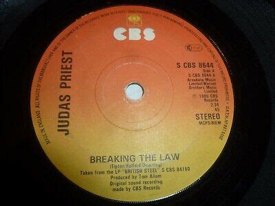 JUDAS PRIEST - Breaking the Law - 1980 UK 2-track 7" vinyl single | eBay