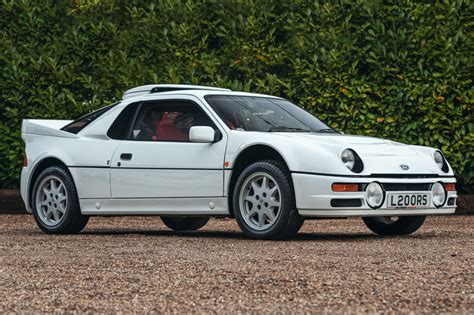 Super Low Mile Ford Rs200 Set For Race Retro Sale Classic And Sports Car