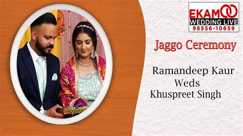 Hd Livejaggo Ceremony Ramandeep Kaur Weds Khuspreet Singh 1440p2k