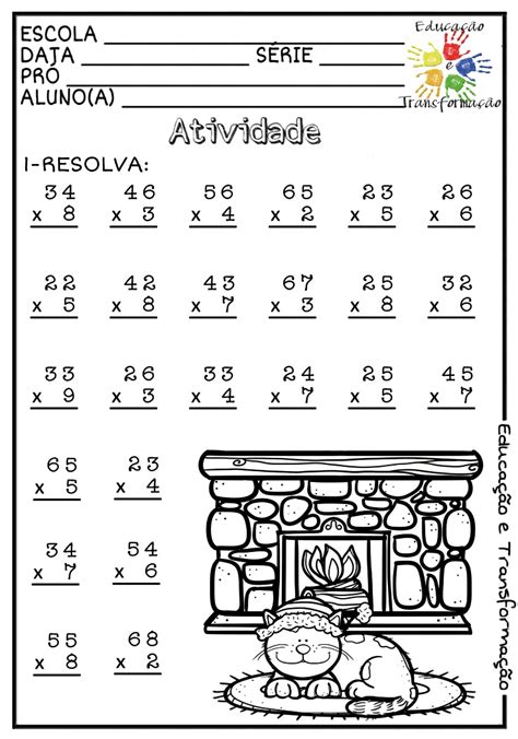 Blog Educação e Transformação Natal adição subtração e multiplicação