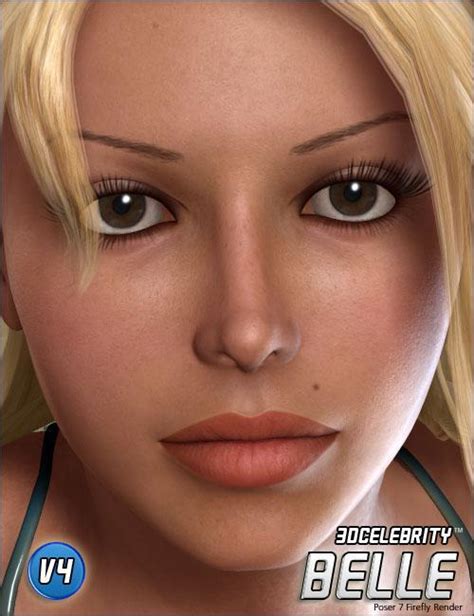 3d Celebrity Belle Daz 3d