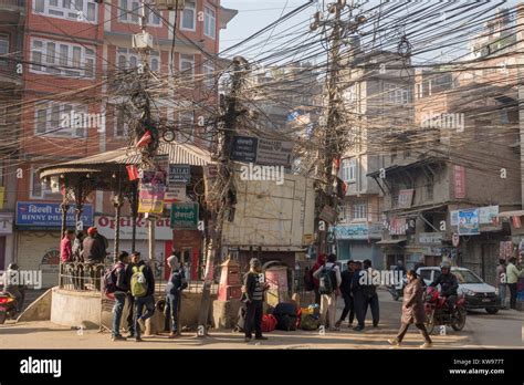 Dirty Kathmandu Street Hi Res Stock Photography And Images Alamy