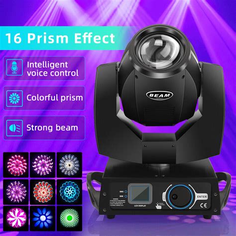 W Led Moving Head Light Rgbw Gobo Beam Stage Spot Lighting Dj Disco