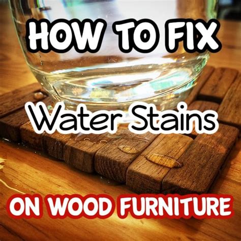 How To Remove Water Stains From Wood Table In Remove Water