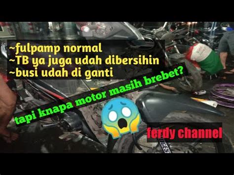 PENYEBAB SUPRA X 125 FI BREBET Cara Mengatasi Motor Supra Brebet