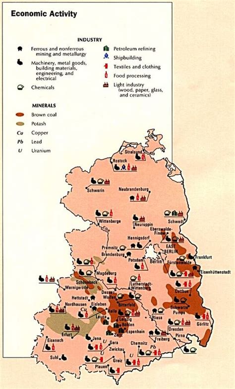 Former East Germany Economic Activity 1990