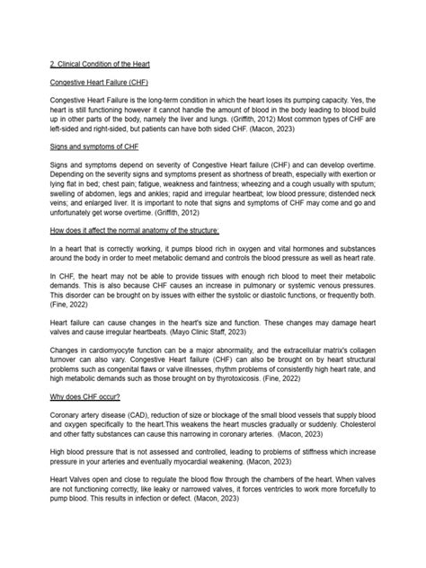 Dissection Portfolio Sasha Pdf Heart Failure Heart