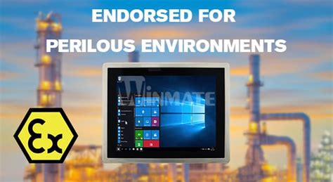 R15IE3S 65EX 15 Intel Atom X6413E ATEX Panel PC Winmate