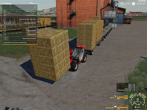 FS19 Fliegl DPW 180 Autoload v 1 4 bale transport Mod für Farming