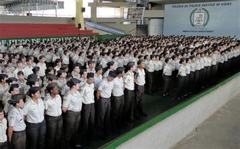 Colégios Estaduais Da Polícia Militar De Goiás Abrem 9521 Vagas Para O