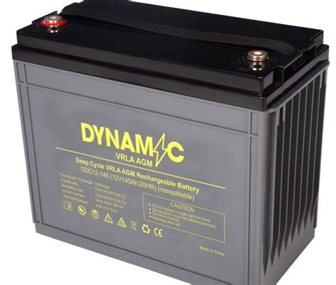 Dynamic 12v 145ah VRLA The Battery Guys