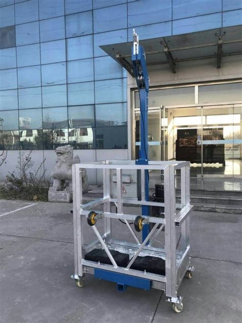 Zlp Series Suspended Working Platform Easy Fold Aluminum Alloy Electric