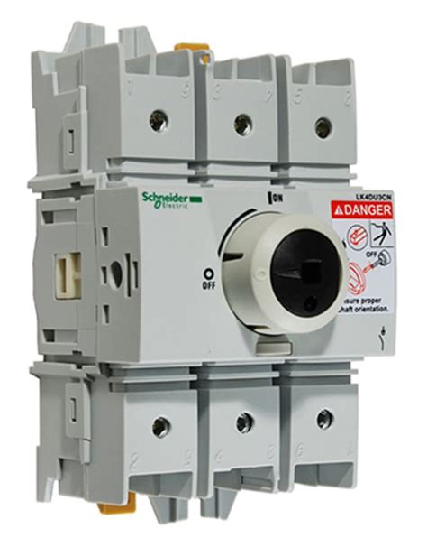 LK4DU3CN Schneider Electric | Schneider Electric 3P Pole Isolator ...