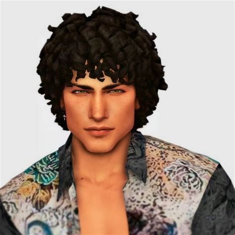 WCIF this Male curly hair — The Sims Forums