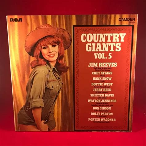 Various Country Giants Vol Uk Vinyl Lp Porter Wagoner Dolly