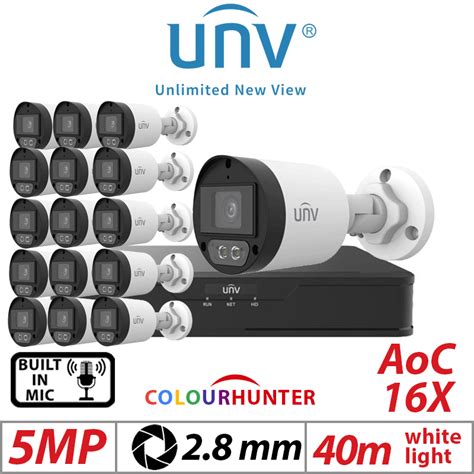 5MP 16CH UNIVIEW 16X UNIVIEW COLOR HUNTER 24 7 COLOR HD FIXED MINI