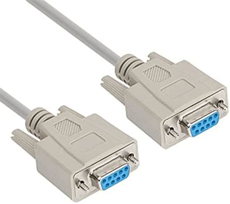 Cablepelado Cavo Seriale RS232 DB9 Femmina DB9 Femmina 1 8 Metri