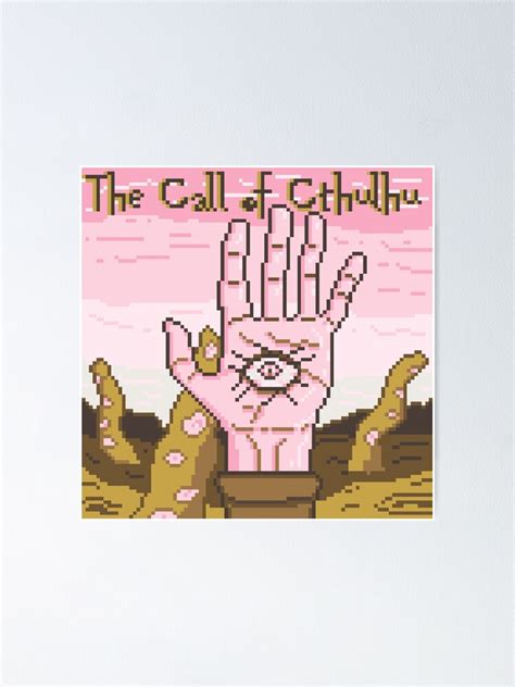 "The Call of Cthulhu" Poster for Sale by axel-alley | Redbubble