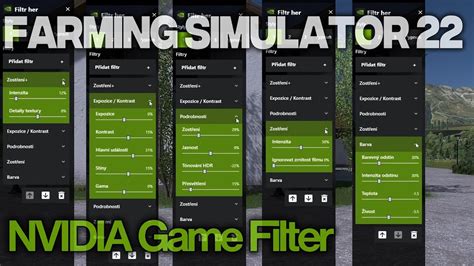 Fs Nvidia Freestyle Game Filter Nastaven V Farming Simulator