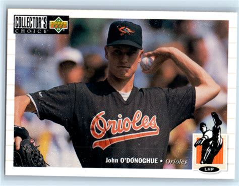 Upper Deck Baseball John O Donoghue Rookie Card Rc Orioles Ebay