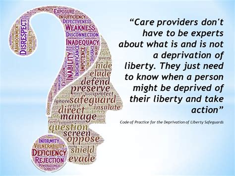 Deprivation Of Liberty Act Safeguarding Advice