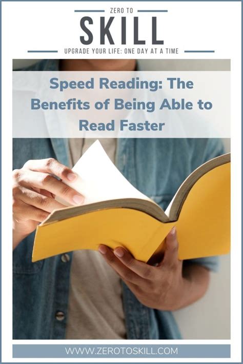 Speed Reading The Benefits Of Being Able To Read Faster And Retain