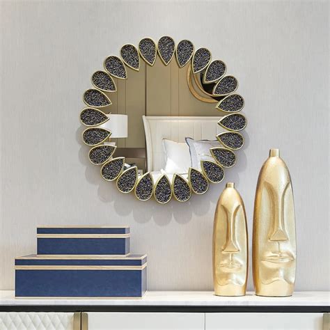 Thiết kế phòng khách mirror wall decor for living room cực đẹp và tiện nghi