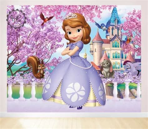 Painel Princesa Sofia 4 00 X 3 00 Em Lona Fosca Parcelamento Sem Juros