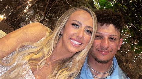 Photos From Patrick Mahomes Wedding With Brittany Matthews Kansas