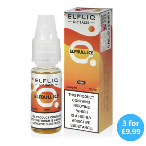 Elfbull Ice Elfliq Nic Salt E Liquid