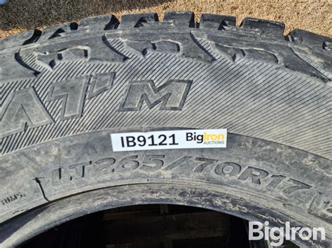 Lt R Tires Bigiron Auctions