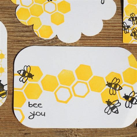 Bee Rubber Stamp - Etsy