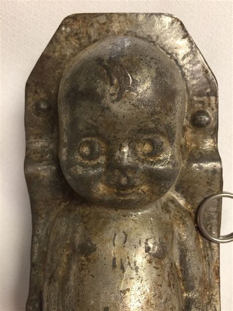 Kewpie Doll Chocolate Mould Moldold And Original Tin 3608ch342 Ebay