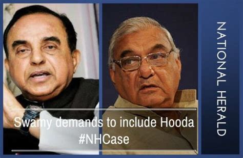 National Herald Case Swamy Files Application To Summon Hooda Congress