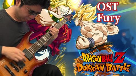 Dokkan Battle Ost Guitar Cover Battle Fury Youtube Music