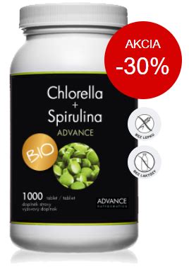 Chlorella Spirulina Advance Tabliet Detoxik Cia Organizmu