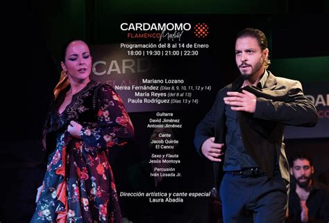 Blog Programaci N Semanal Cardamomo Tablao Flamenco Cardamomo