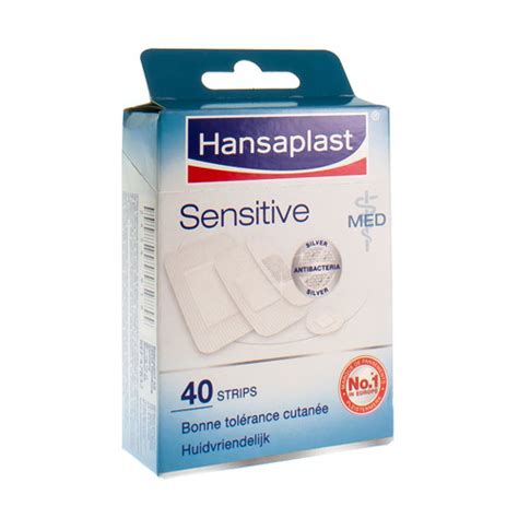 Hansaplast Med Sensitive Strips 40 47832 Apotheek Humblet