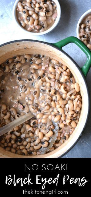 Easy Black Eyed Peas Recipe [instant Pot Or Stove] The Kitchen Girl Recipe Recipes Black