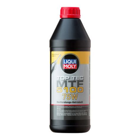 Top Tec MTF 5100 75W Liqui Moly Gearolie I 1 Liters Flaske Fra Liqui