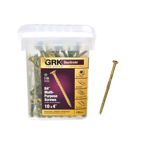 Grk Fasteners X In Star Drive Bugle Head R Multi Purpose Wood