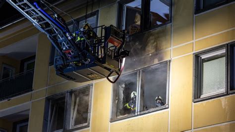 Brand zerstört in Weimar drei Wohnungen Bewohner unter Verdacht