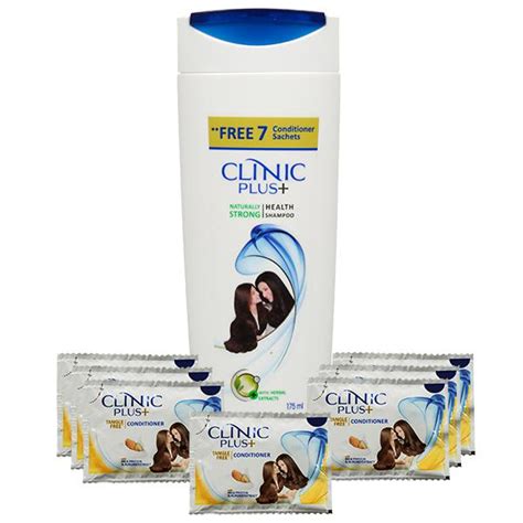 Buy Clinic Plus+ Naturally Strong Health Shampoo (Free Clinic Plus ...