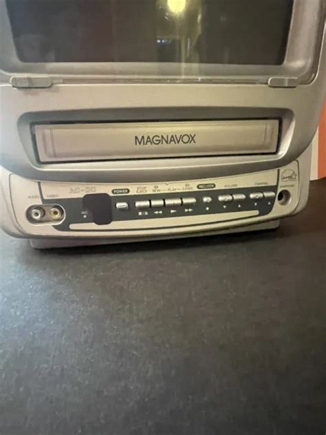 Vintage Magnavox Portable 9 Tv Vcr Combo Vhs Player Mc09d1mg01 Ac Dc Tested £52 28 Picclick Uk