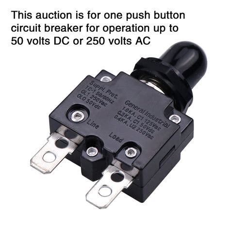 Snapklik Rkurck Amps Push Button Circuit Breakers Ac V