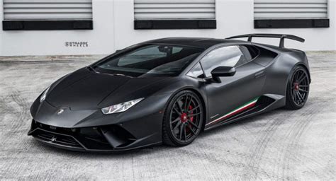 Twin Turbocharged Lamborghini Huracan Performante With Bespoke Wheels