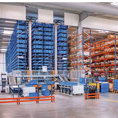 heavy duty industrial warehouse storage asrs automatic racking system