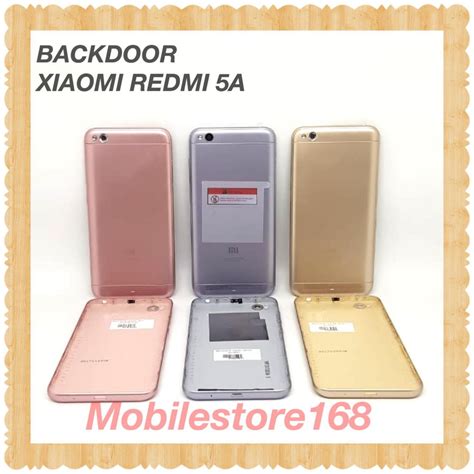 Jual BACKDOOR BACK CASING HOUSING XIAOMI REDMI 5A PENUTUP BATERAI